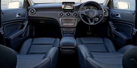 Free stock photo of a180, interior, leather seats