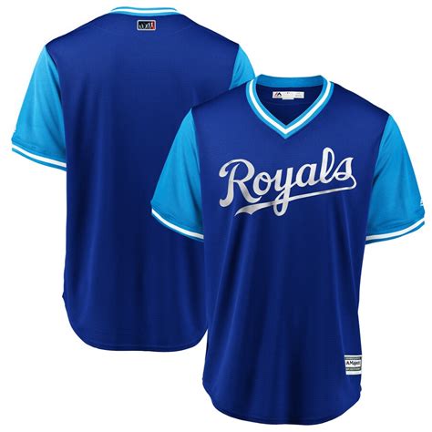 Majestic Kansas City Royals Royal/Light Blue 2018 Players' Weekend Team Jersey