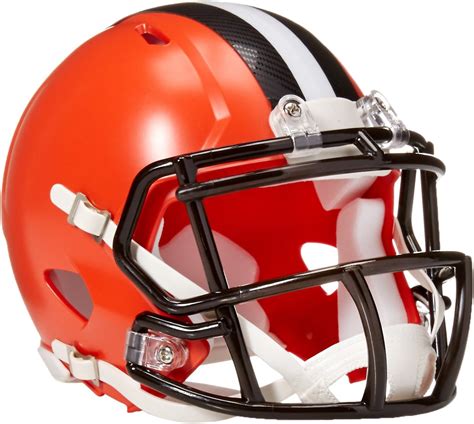 NFL Cleveland Browns Replica Mini-Helm, Medium, Schwarz/Orange: Amazon.de: Sport & Freizeit