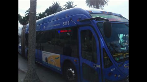 Ridin Santa Monica Big Blue Bus Rapid 10 Freeway Exp--Santa Monic to ...