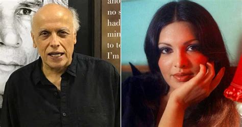 When Mahesh Bhatt Recalled Parveen Babi In A Film Costume, Curled Up On ...