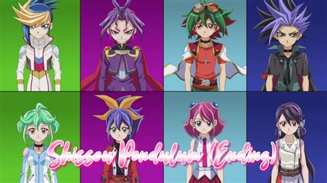 Yu-Gi-Oh Arc V || Yuzu, Serena, Rin Ruri & Yuya, Yugo, Yuto, Yuri || Ending - YouTube