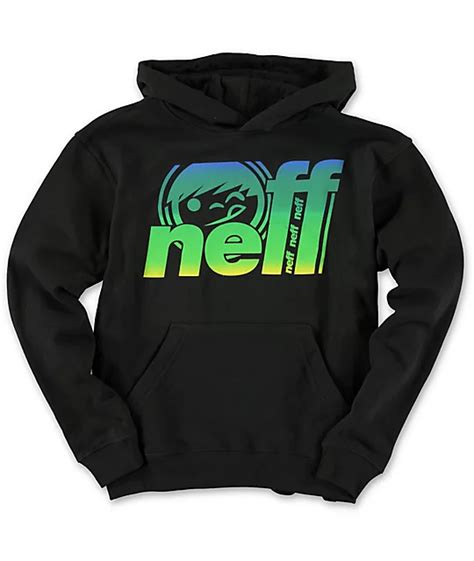 Neff Boys Knack Black Pullover Hoodie | Zumiez