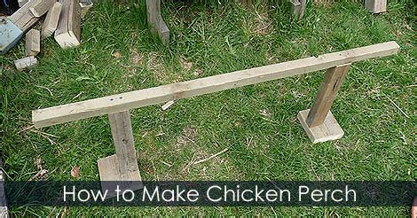 Chicken Roost - How to build a Roost for a Chicken Coop or Aviary