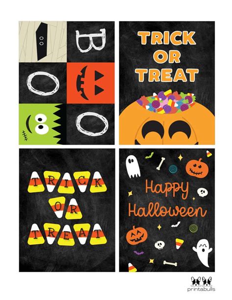 40+ Free Printable Halloween Cards | Printabulls | Free printable ...