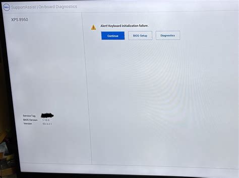 “Alert: Keyboard initialization error.” on startup : r/DellXPS