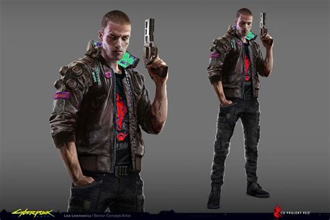 ArtStation - V male character - Cyberpunk 2077, Lea Leonowicz ...