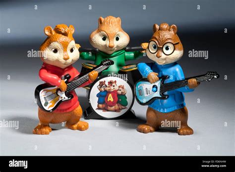 Alvin and the chipmunks toys Stock Photo: 94191045 - Alamy