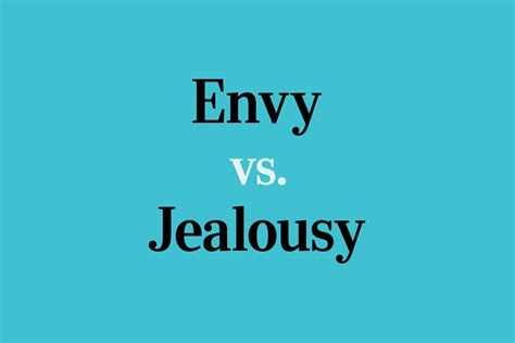 "Envy" vs. "Jealousy": Here's How to Tell the Difference