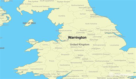 Warrington England Map - CLAUDETEMAKI