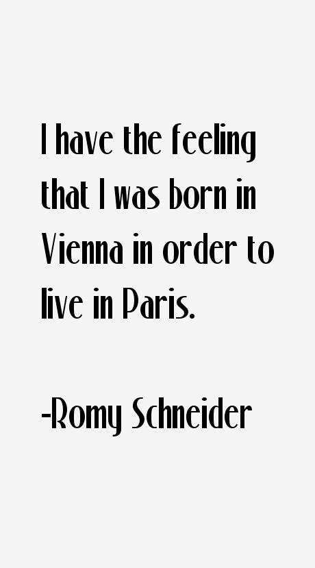 Romy Schneider Quotes & Sayings