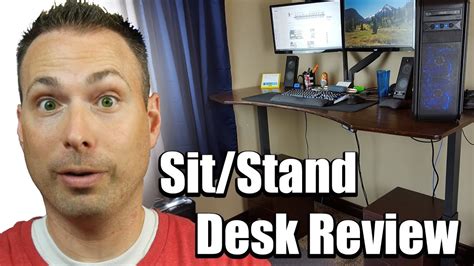 DIY Sit/Stand Desk! - ApexDesk Flex Series Electric Height Adjustable Desk Base Review - YouTube