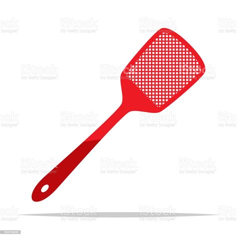 Fly Swatter Vector Isolated Illustration Stock Illustration - Download ...