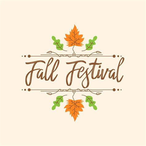 Fall Festival element Vector design illustration 12796108 Vector Art at ...