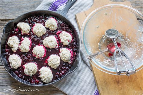 Black Raspberry Cobbler - Saving Room for Dessert