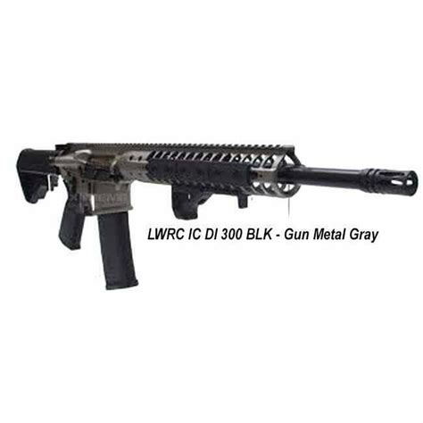 LWRC IC DI 300 Blackout Gun Metal Grey | LWRC DI Rifle 300 Blackout