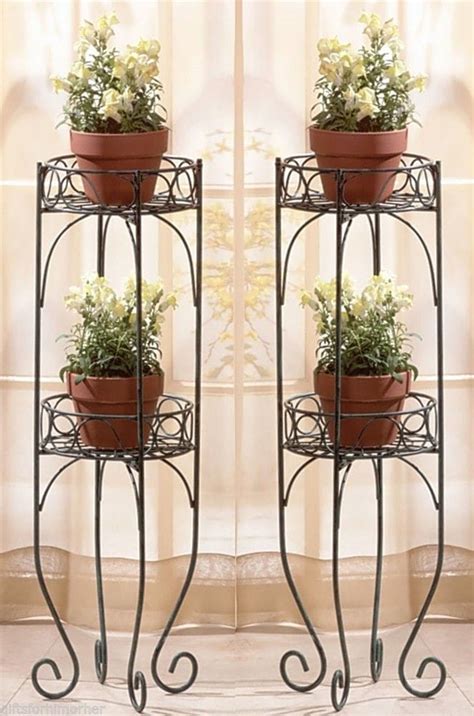 Most Stunning Iron Wrought Plant Stand Ideas That You Will Love It - Genmice