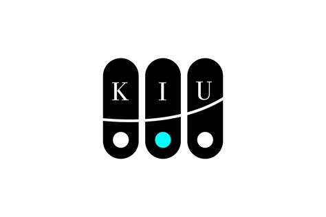 KIU LETTER and ALPHABET LOGO DESIGN 16895620 Vector Art at Vecteezy