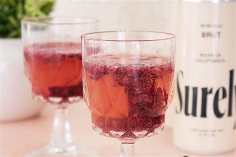 Kir Royale Recipe with Non-Alcoholic Wine – Surely