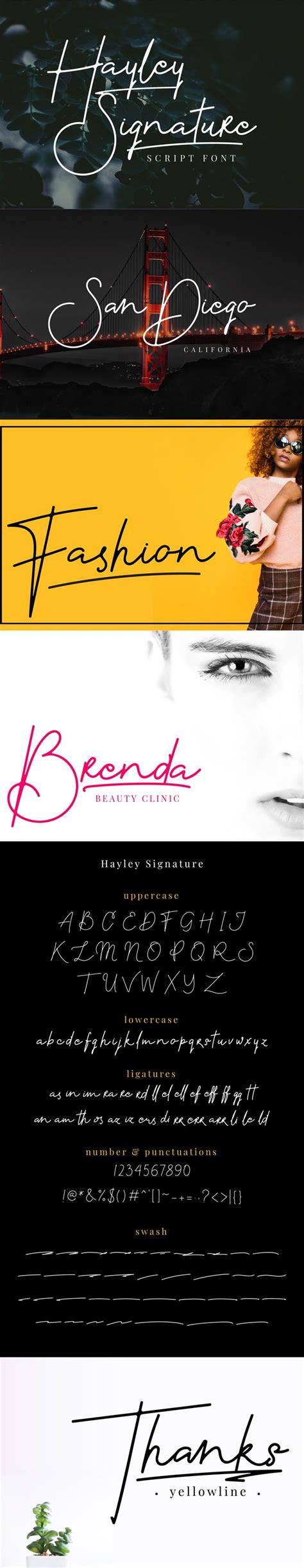 FREE | Hayley Signature Script Font on Behance