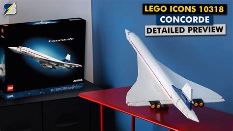 LEGO Icons 10318 Concorde detailed preview - YouTube