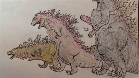 Evolution Of Shin Godzilla