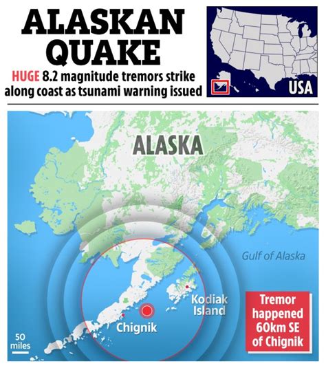 Where is the tsunami warning in Alaska? | The US Sun