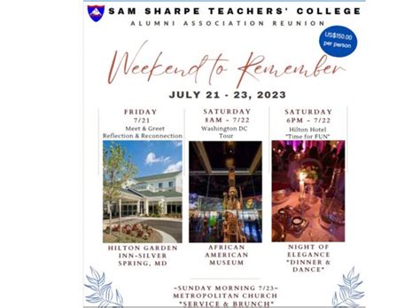 SSTC ALUMNI Association Reunion – Sam Sharpe Teachers College