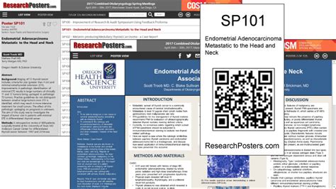 ResearchPosters.com - ePosters, Meeting Services, Poster Templates