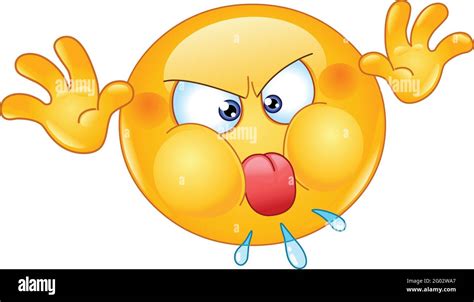 Angry emoji face hi-res stock photography and images - Alamy