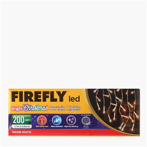 Firefly LED Bright Christmas Blinking Curtain Light 200LED 3m – AHPI