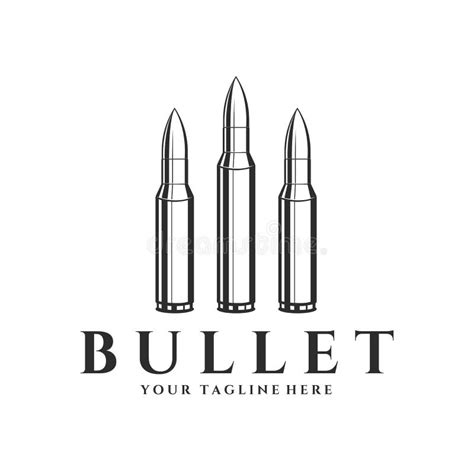 Bullets War Logo stock illustration. Illustration of dangerous - 23003266