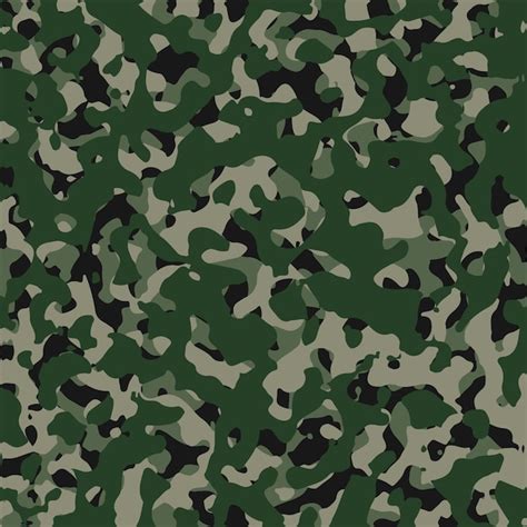 Free Vector | Army camouflage vector seamless pattern Texture military ...