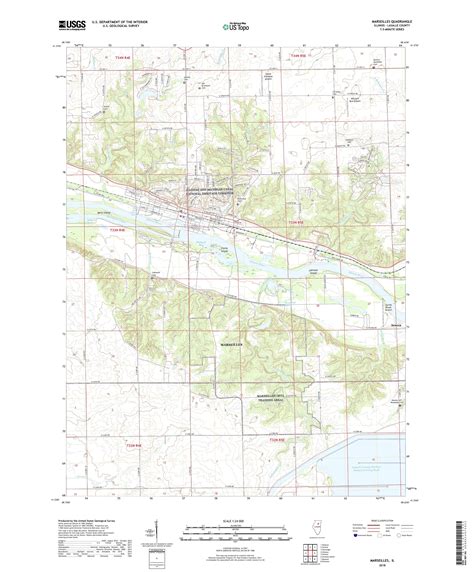 MyTopo Marseilles, Illinois USGS Quad Topo Map