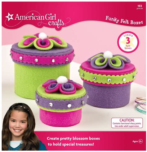 American Girl Crafts Funky Felt Box Kit $12 (reg. $19.79) (2024)