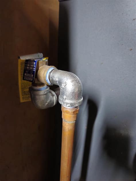 Acceptable boiler T&P valve replacement? : r/Plumbing