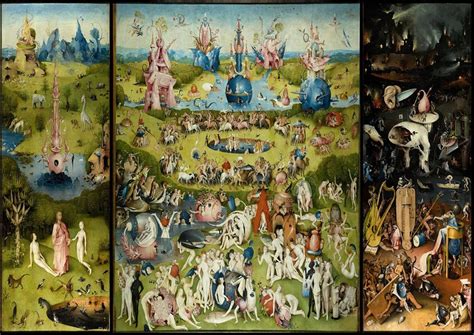 Bosch Hieronymus The Garden of Earthly Delights Fine Art Print/Poster Sizes A4/A3/A2/A1 00233