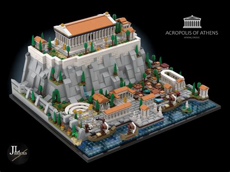 LEGO MOC Acropolis of Athens by JL.Bricks | Rebrickable - Build with LEGO