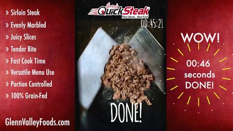 Gary's QuickSteak Cooks in Less then a Minute - YouTube