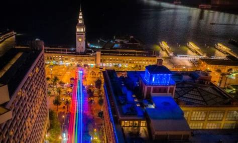 4.1 Mile Laser Rainbow Flag Returns to SF