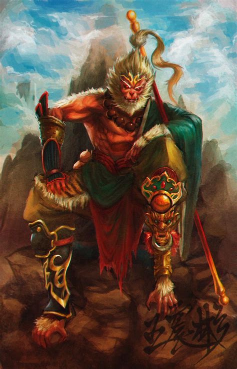 Sun Wukong by Jackywang on DeviantArt