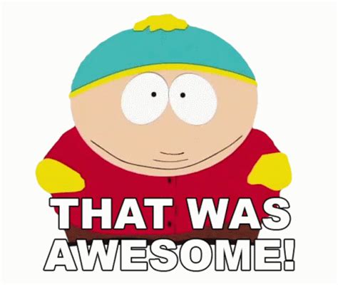 That Was Awesome Eric Cartman Sticker - That Was Awesome Eric Cartman ...