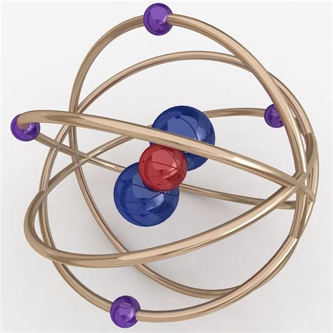 3d model atom 1