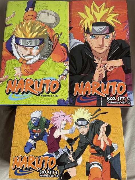 Naruto Manga Box Set 3 Good Condition | eBay