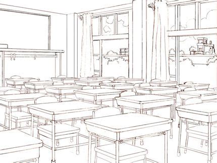 Idea by Hieu Nguyen on BG cho sáng tác - Chủ đề Trường học | Anime classroom, Manga school ...