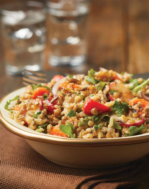 Rice & Lentil Salad Recipe