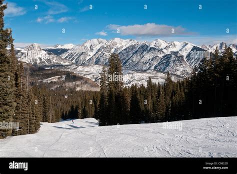 Needle Range of the San Juan Mountains from Durango Mountain Resort ...