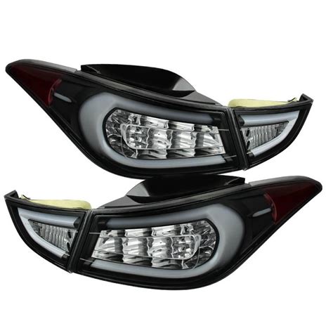 pair of black front bumper lights with chrome trims