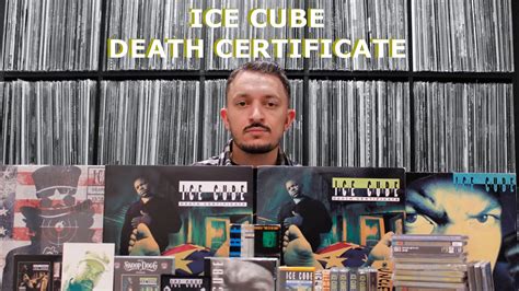 Ice Cube - "Death Certificate" - My Entire Collection (Vinyl, CD's, Cassettes, More) - YouTube