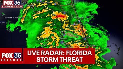 Florida live radar: Tracking severe storm threat across Florida ...